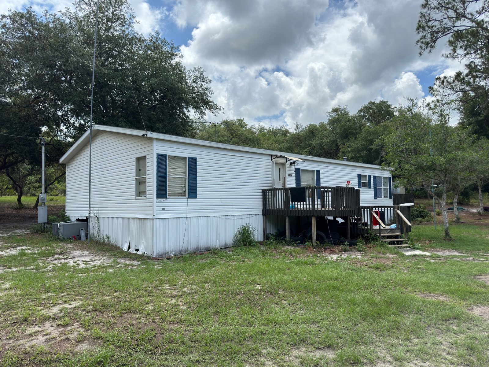 An older Florida home — unpaid property taxes can lead to a tax-deed sale